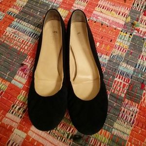 J. Crew Black Flats